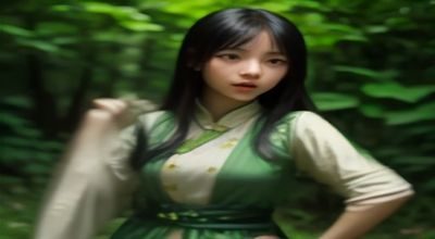 情蛊广播剧封面预告，紫色背景下男女主角剪影相对而立，蛊术光效环绕，古风氛围浓郁
